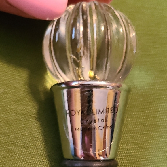 Royal Limited Crystal Barware 3 Bottle Stopper Cork 1 Corkscrew Millifiore - Picture 5 of 5